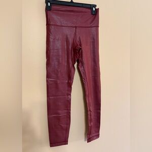 lululemon athletica Leggings in Deep sparkle Red